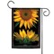Toland Home Garden Sunflowers On Black Outdoor Garden Flag 18" x 12.5"
